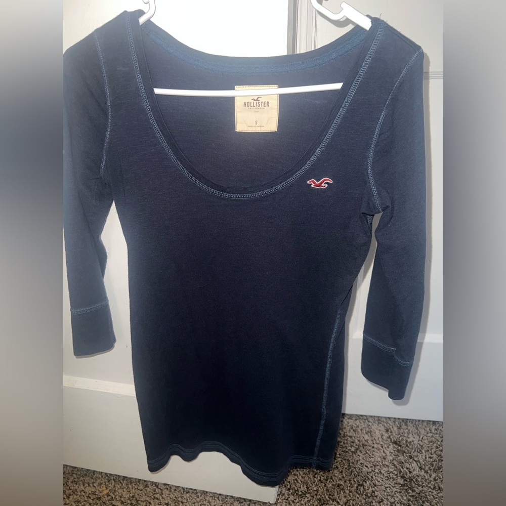 Hollister 3/4 Sleeve Henley